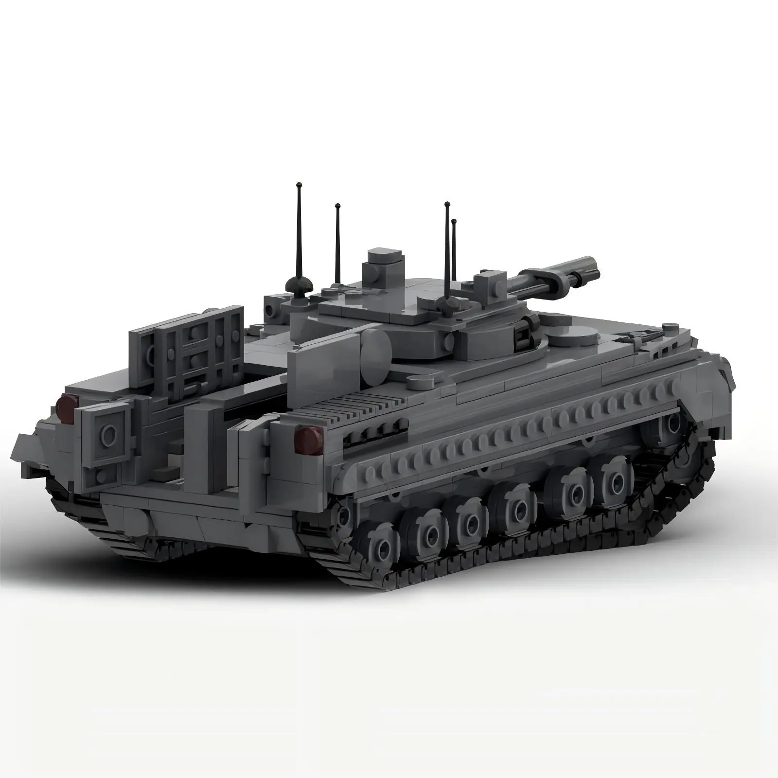 Lego Compatible Military Tank - Military War Series Army Track Armor