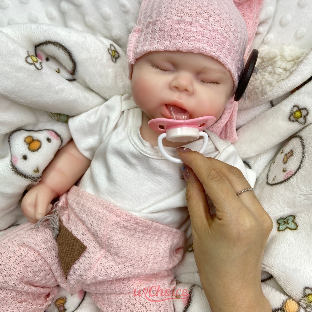 Chubby 47cm Open Mouth Silicon - Reborn Baby Doll Silicone Realistic review and price