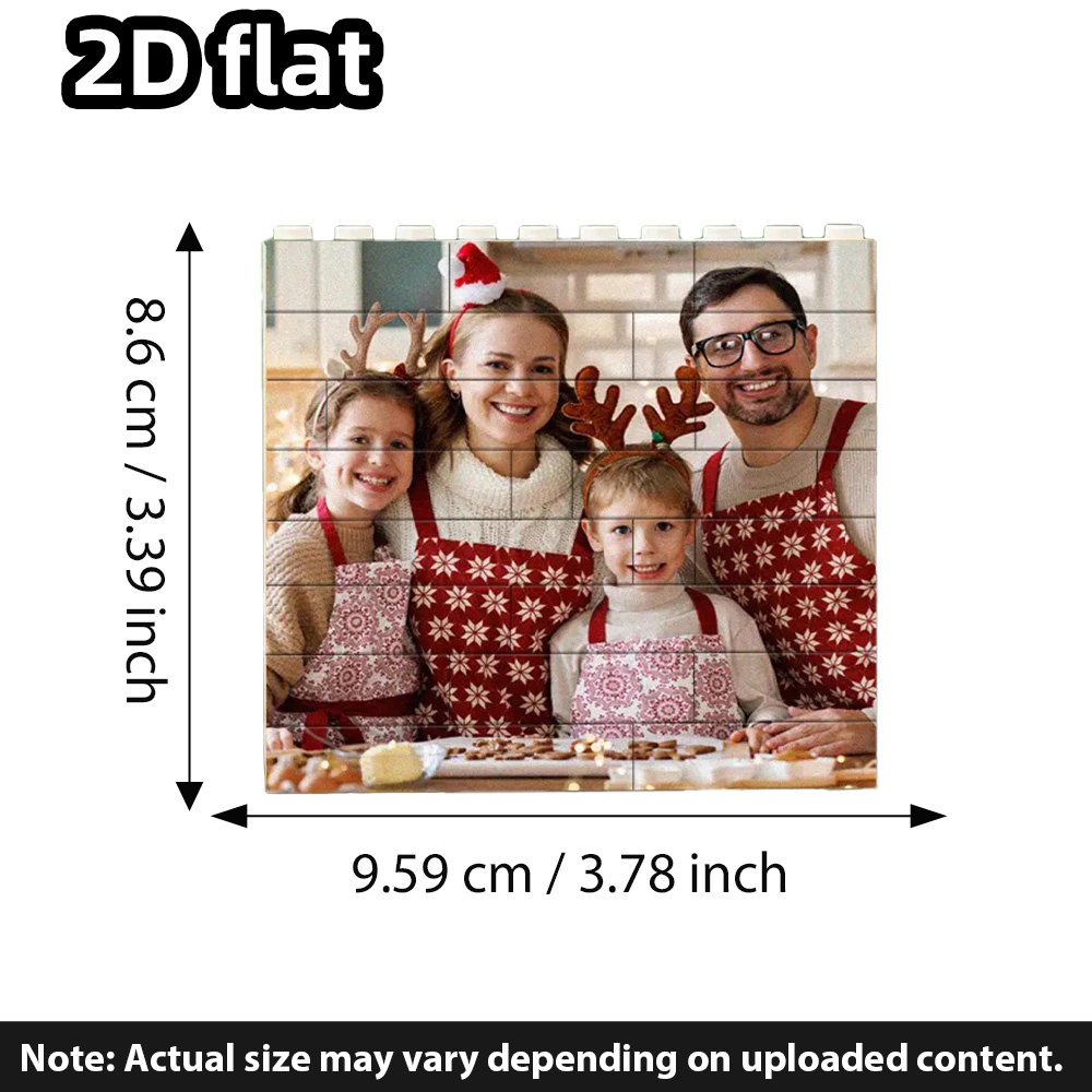 Customized photo building bloc - Building Blocks review and price