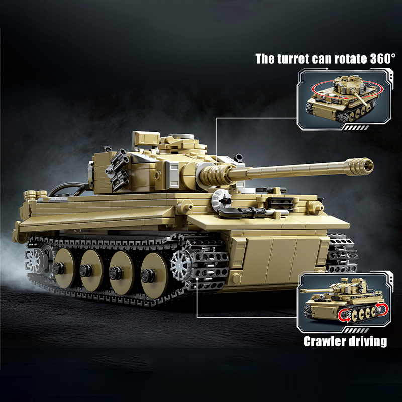 Military 1000Pcs Germany Tiger - Lego Compatible Military Tank review and price