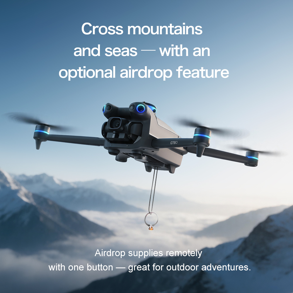 Original GT60 GPS Foldable RC  - Fpv Brushless Rc Drone 4K review and price