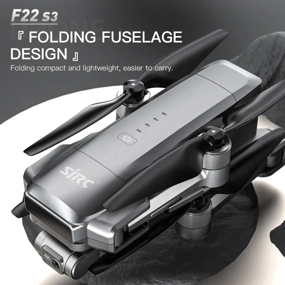 SJRC F22 S3 pro Foldable RC Qu - Fpv Brushless Rc Drone 4K review and price