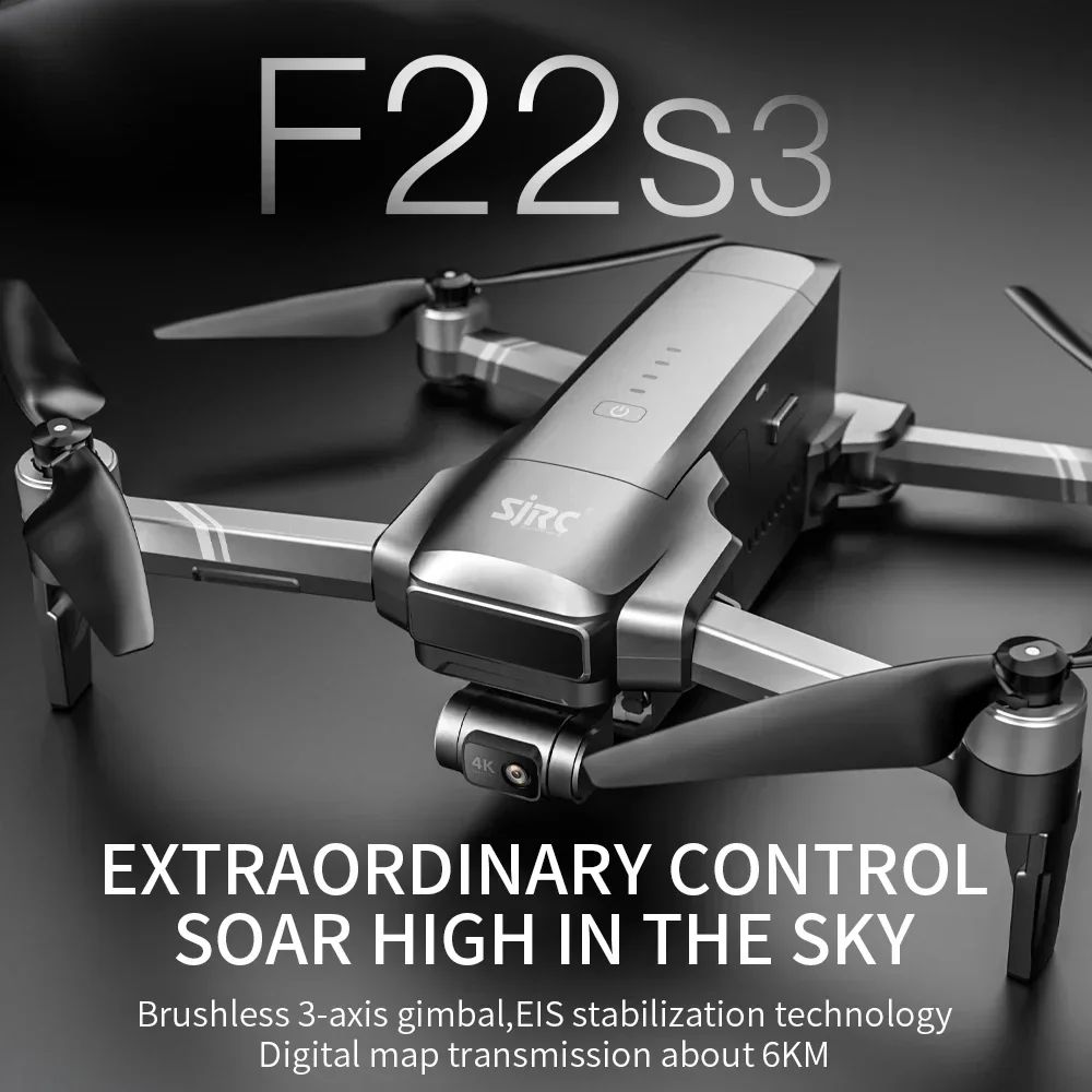 SJRC F22 S3 pro Foldable RC Qu - Fpv Brushless Rc Drone 4K review and price
