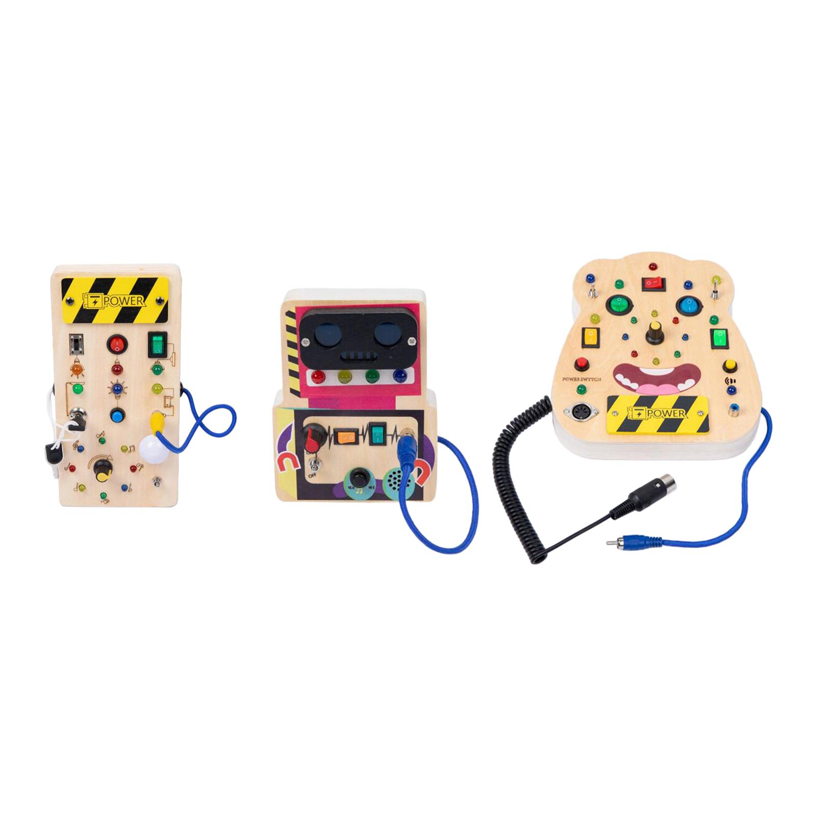 LED Wooden Sensory Board Toddl - Montessori Wooden Busy Board Toddler review and price