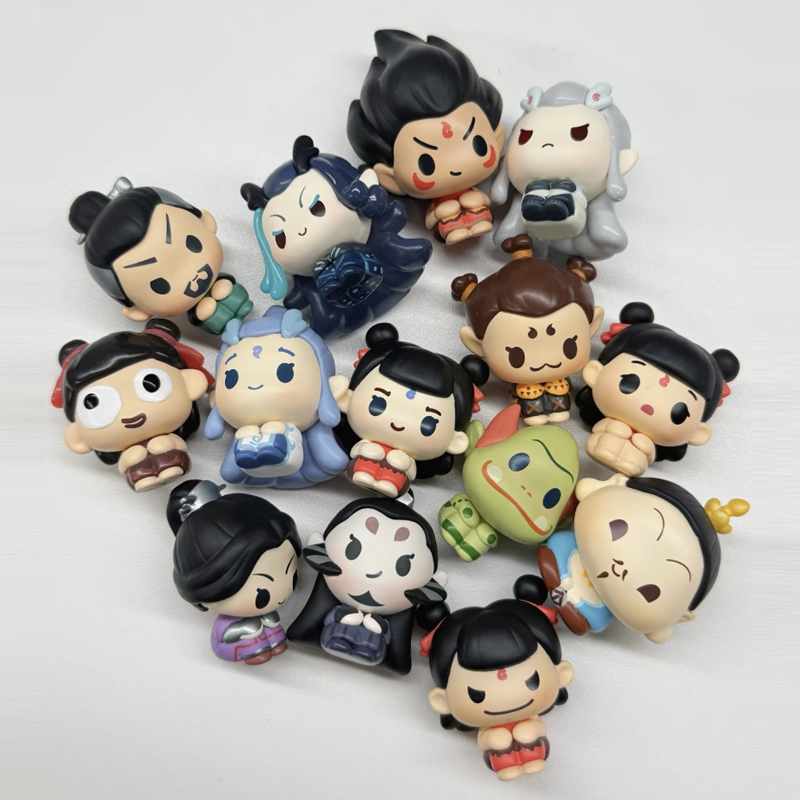 Ne Zha 2 Sit In A Row Series B - Anime Action Figure Blind Box review and price