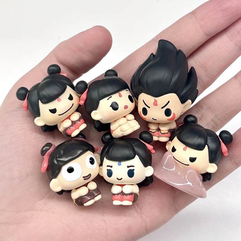 Ne Zha 2 Sit In A Row Series B - Anime Action Figure Blind Box review and price