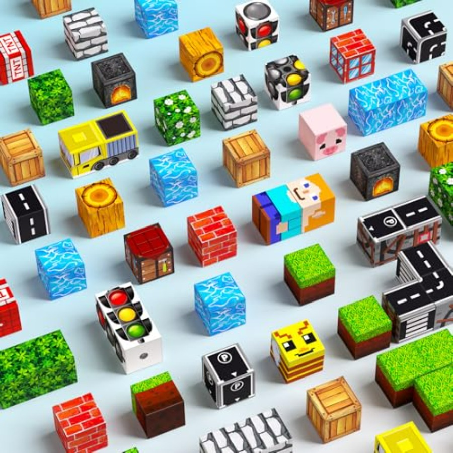 100PCS Magnetic Blocks, 0.8 in - Magnetic Building Tiles Set 100Pcs review and price