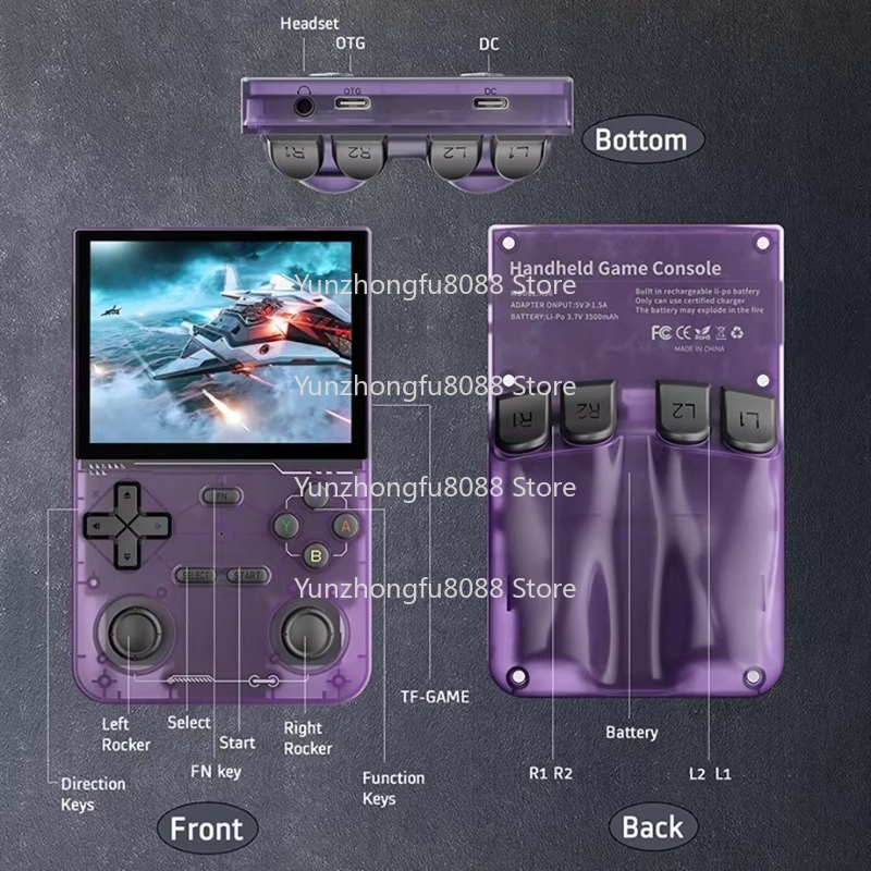 L K36 Handheld Game Console 3. - Retro Handheld Game Console R36S review and price