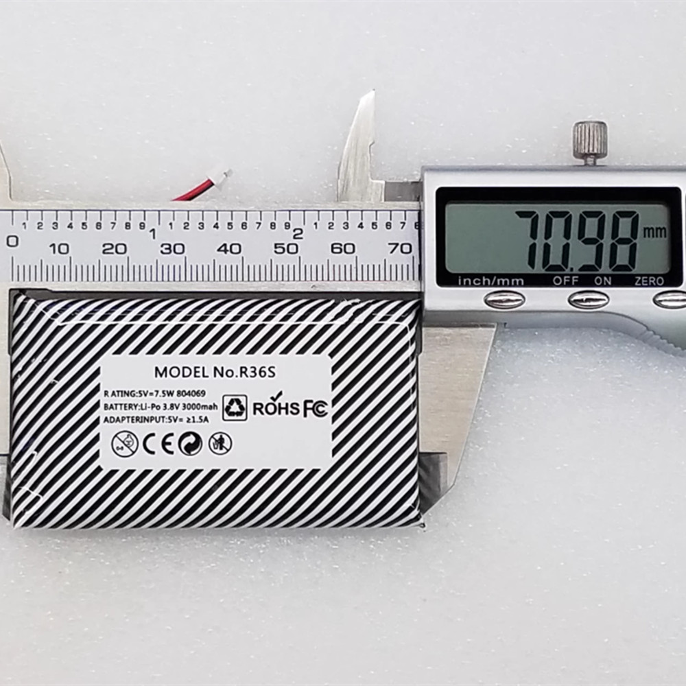 Battery For 3.7V 3100mAh For O - Retro Handheld Game Console R36S review and price