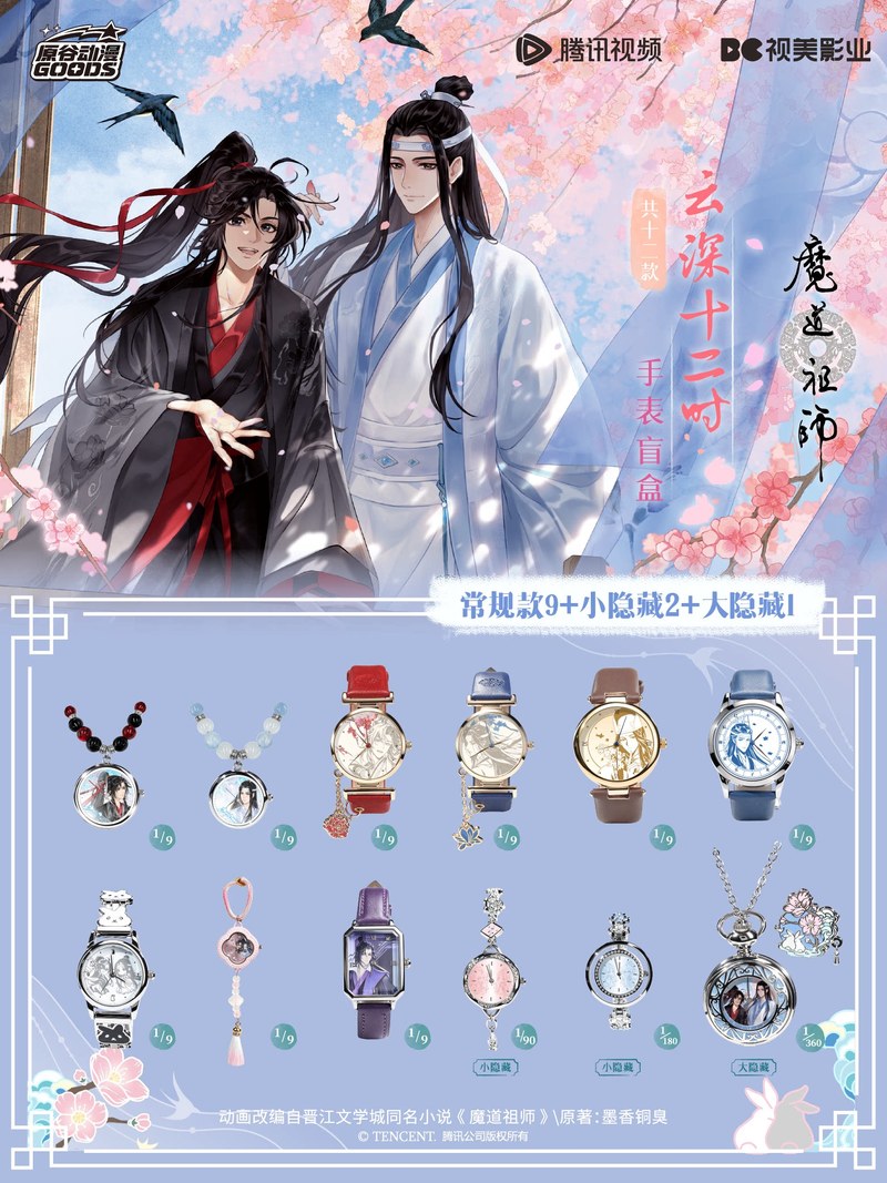 Mdzs Acg Goods The Untamed Wat - Anime Action Figure Blind Box review and price